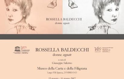 ROSSELLA BALDECCHI A FABRIANO CON LE SUE “DONNE SEGNATE”