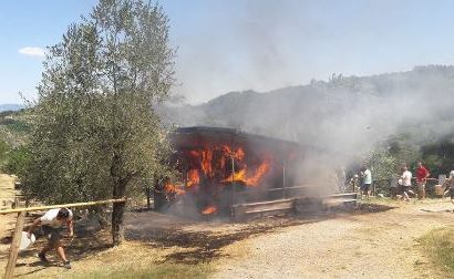 quarrata. UNA DOMENICA DI FUOCO