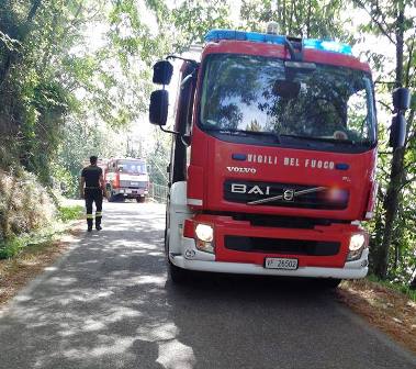 INCENDIO ALL’EX CENTRO SOCIALE IN VIA PACINOTTI