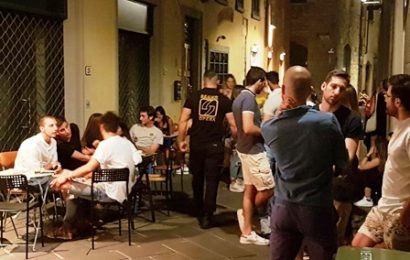 prato. PARTE IL SERVIZIO DEGLI STEWARD SULLA MOVIDA