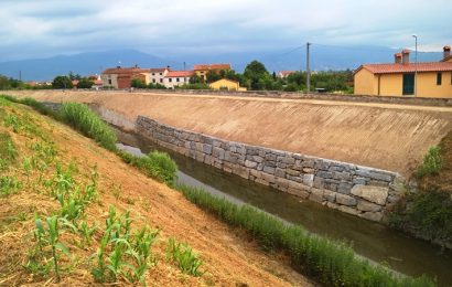 OMBRONE, ARGINI NUOVI ALLA FERRUCCIA E CASERANA GRAZIE AL CONSORZIO