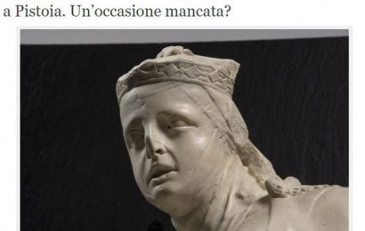 cultura. GIOVANNI PISANO AL FABRONI: «LA SOLITA OCCASIONE MANCATA»