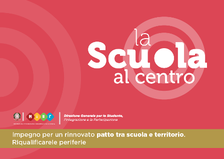 scuola al centro. I PROGETTI PISTOIESI FINANZIATI