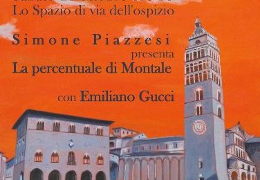 lo spazio. SIMONE PIAZZESI E “LA PERCENTUALE DI MONTALE”