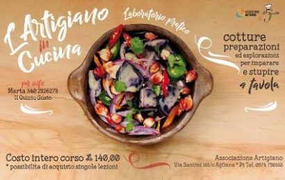 agliana. SECONDA EDIZIONE PER “L’ARTIGIANO IN CUCINA”