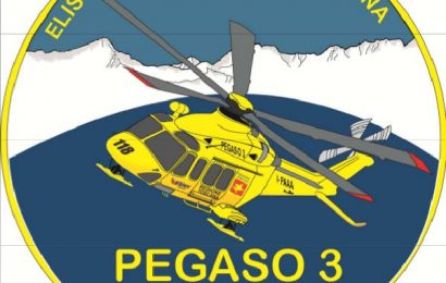 elisoccorso in montagna. AVVISTATO IL PEGASO DI SERA MA…