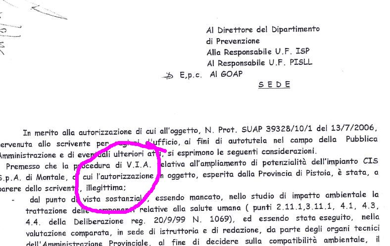 inceneritore. CONTROLLORI DISTRATTI, CONTROLLATI ARROGANTI