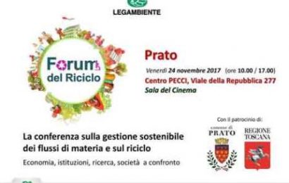 prato. AL “PECCI” SECONDO FORUM DEL RICICLO