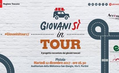 #giovanisìtour. A PISTOIA L’ULTIMA TAPPA DEL 2017