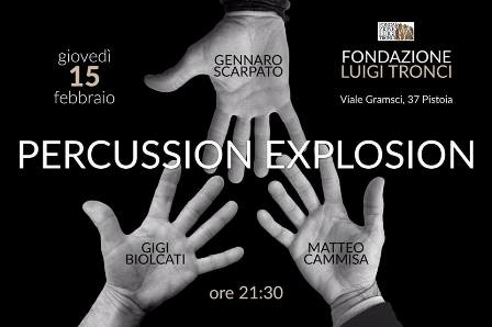 TRE PERCUSSIONISTI DA URLO ALLA FONDAZIONE TRONCI