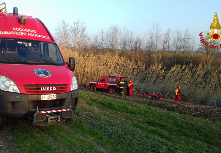 UOMO DISPERSO RITROVATO CADAVERE NEL TORRENTE ELSA