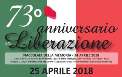 san marcello-piteglio. LE CELEBRAZIONI PER IL 25 APRILE