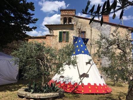 montemurlo. I SIOUX LAKOTA ARRIVANO ALLA ROCCA