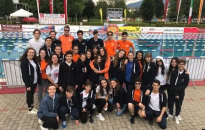 nuoto valdinievole. OTTAVO POSTO PER LA “CATEGORIA” AL MEETING DI INNSBRUCK