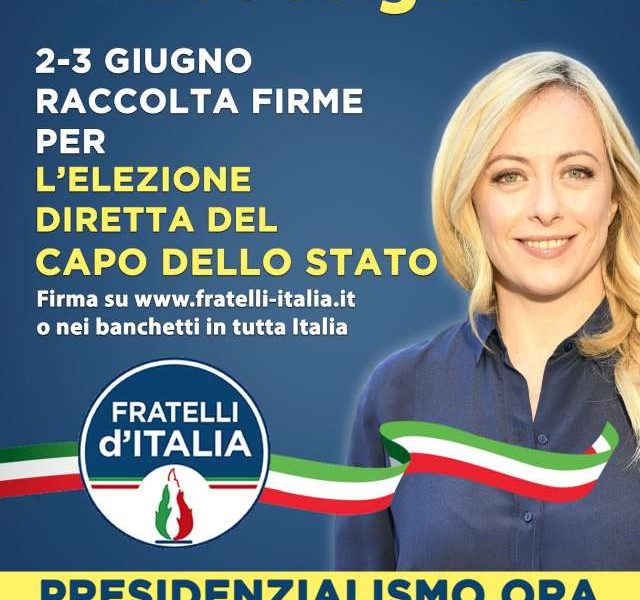 serravalle. IN PIAZZA SI FIRMA A FAVORE DELLA REPUBBLICA PRESIDENZIALE