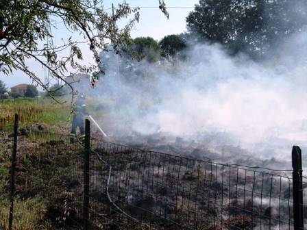 quarrata. INCENDIO IN VIA GALIGANA, IL PICCO DELL’ANALIZZATORE CNR