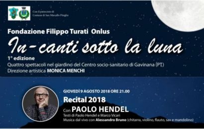 gavinana. «RECITAL 2018» DI PAOLO HENDEL