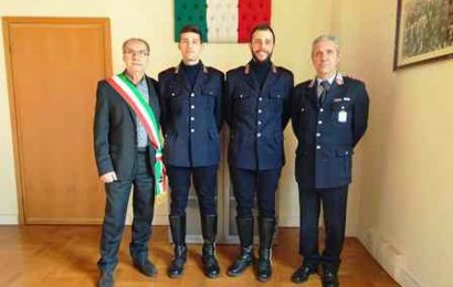 quarrata. IN SERVIZIO DUE NUOVI AGENTI DI POLIZIA MUNICIPALE