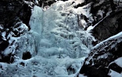 montagna da scoprire. LA CASCATA DI GHIACCIO DEL DOCCIONE