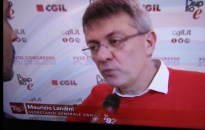 sindacati. MAURIZIO LANDINI A PISTOIA?