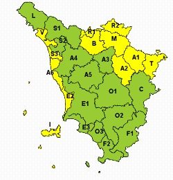 maltempo. CODICE GIALLO PER NEVE NEL NORD EST DELLA REGIONE