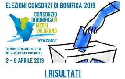 consorzio bonifica 3 medio valdarno. ECCO I RISULTATI DELLE ELEZIONI