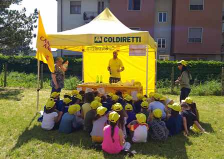 quarrata. PRIMARIA ALBERTO MANZI, A LEZIONE CON COLDIRETTI