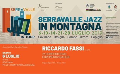 A GAVINANA RICCARDO FASSI DÀ IL VIA A SERRAVALLE JAZZ IN TOUR