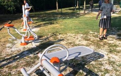 serravalle. INTITOLATO A DINO TASSELLI IL GIARDINO DI VIA DEL REDOLONE A PONTE STELLA