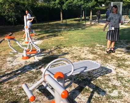 serravalle. INTITOLATO A DINO TASSELLI IL GIARDINO DI VIA DEL REDOLONE A PONTE STELLA