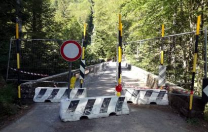 ponte dei mandrini. CONCLUDERE I LAVORI PER CHIUDERE PER NEVE