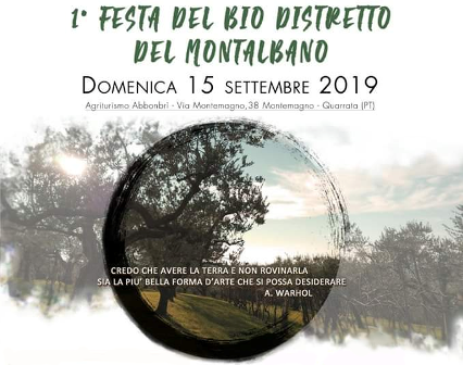 quarrata. LA FESTA DEL BIO DISTRETTO DEL MONTALBANO