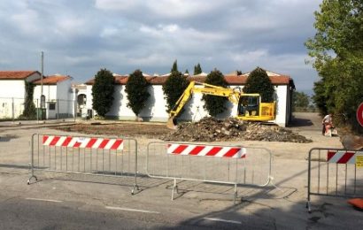 quarrata. A VIGNOLE SONO INIZIATI I LAVORI AL PARCHEGGIO DEL CIMITERO