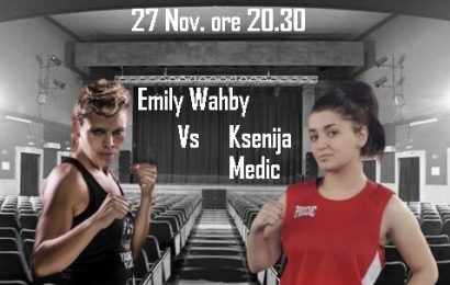 boxe. EMILY WAHBY É ANCORA UNA VOLTA LA REGINA DEL RING