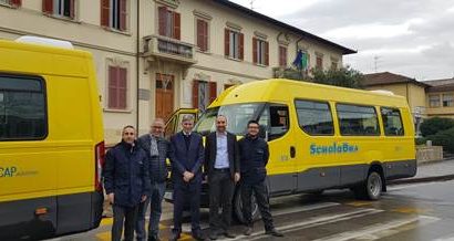 montemurlo. A SCUOLA IN SICUREZZA, IN SERVIZIO DUE NUOVI SCUOLABUS