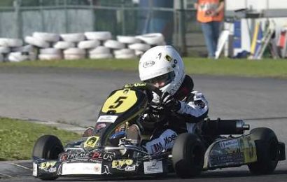 kart. MANUEL MORELLO  CORRERÀ IL CAMPIONATO REGIONALE DI KARTING CAT. 60 MINI