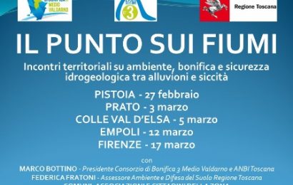 “IL PUNTO SUI FIUMI” AL CENTRO DI UN INCONTRO PUBBLICO IN COMUNE