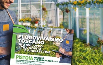 FLOROVIVAISMO TOSCANO, SVILUPPO TRA NOVITÀ E PROSPETTIVE