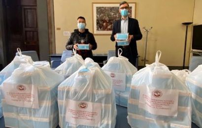 DONATE ALLA PROVINCIA 4 MILA 400 MASCHERINE CHIRURGICHE