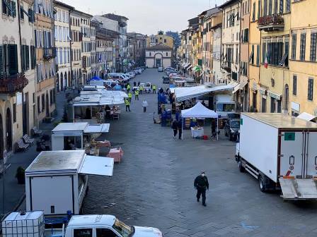 pescia. ANNULLATO IL MERCATO AGROALIMENTARE