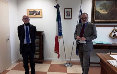 istituzioni. LUCA MARMO INCONTRA IL NEO PREFETTO IORIO GERLANDO