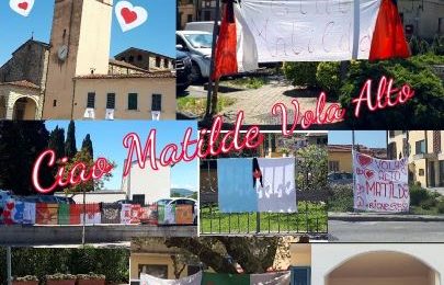 l’ultimo viaggio. VOLA IN ALTO MATILDE !