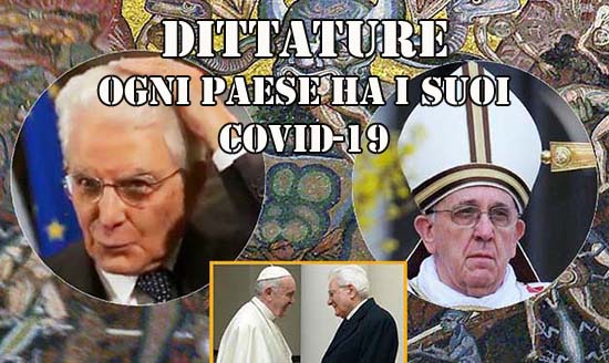 covid-19, potere & quattrini. REPUBBLICA E CHIESA: «LA MESSA È FINITA, ANDATE IN PECE!»