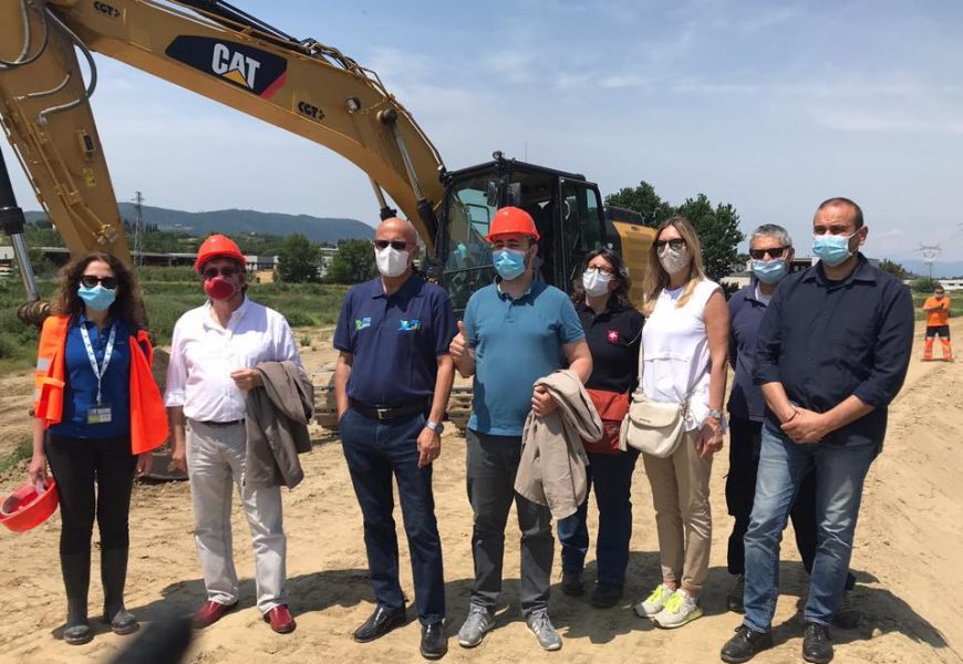 carmignano. AL TERMINE GLI INTERVENTI SULL’ARGINE SINISTRO DELL’OMBRONE A CASTELLETTI