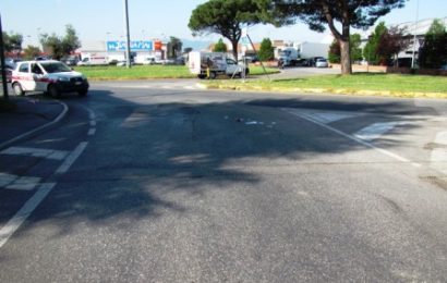 montemurlo. CICLISTA INVESTITO DA AUTO, PORTATO IN OSPEDALE IN CODICE ROSSO