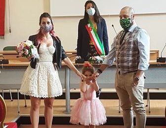 montemurlo. PRIMO MATRIMONIO “IN MASCHERINA” DELL’ERA CORONAVIRUS