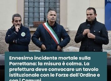 porrettana. LA MISURA È COLMA. NICCOLAI (PD): “SUBITO UN TAVOLO ISTITUZIONALE CON FORZE DELL’ORDINE E COMUNI”