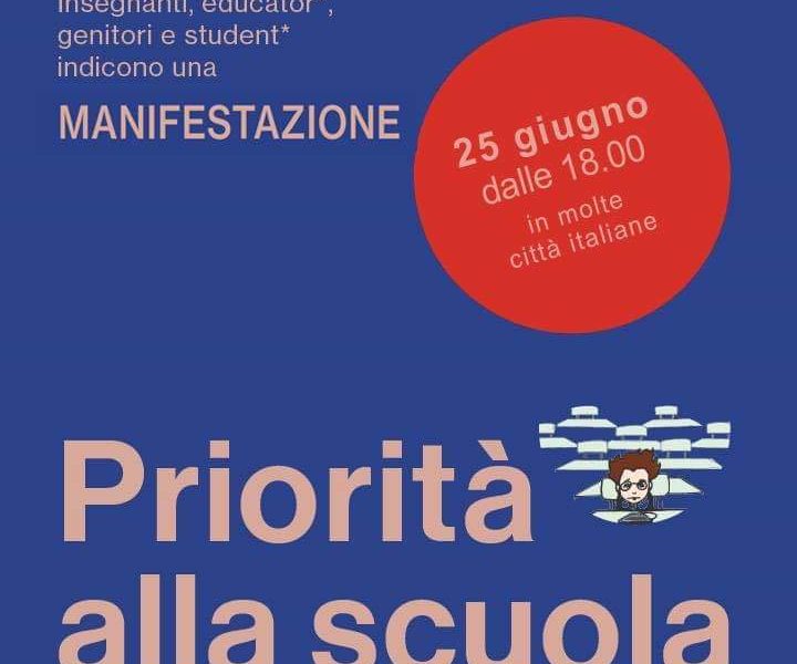 priorità alla scuola. L’ADESIONE DELLA SEZIONE PISTOIA DEL PARTITO DEI CARC