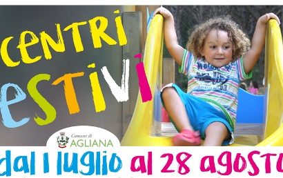 agliana. NONOSTANTE IL COVID-19 PARTONO I CENTRI ESTIVI COMUNALI