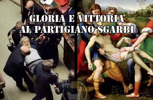 uno stato alla frutta. SGARBI HA RAGIONE. CARI COMPAGNI, ALTRO CHE DEMOCRAZIA! AVETE SACCHEGGIATO E VIOLENTATO IL PAESE CHE HA DATO LA CIVILTÀ ALL’OCCIDENTE: IL VERO COVID SIETE VOI!